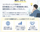 ビジネスのアイデアや考えを一緒に整理します 元外資系コンサルが事業の方向性や次の一手を一緒に考えます イメージ5