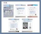 Instagramフィード投稿テンプレート作ります あなたの世界観を統一し、保存される投稿の“型”を作ります イメージ4