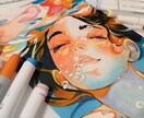 商用可｜イラスト全般をアナログでお受けします アルコールマーカーで温かみのある絵をご提供します。 イメージ8