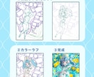 商業利用◎オーダーメイド一枚絵作成いたします 使用用途にピッタリなイラストをお探しの方へ！ イメージ3