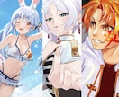 イラスト作成します 色々なテイストのイラストを作成します。 イメージ1