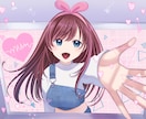 動画のサムネイルやSNSのヘッダーイラスト描きます Vtuberさんおすすめ！かわいいイラスト描きます！ イメージ6