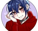 かっこいい＆可愛いイラスト(アイコン)を描きます 男性キャラと女性キャラのキャラアイコンを描きます！ イメージ1