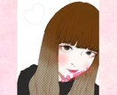 各SNS向けの似顔絵アイコンを描きます リアルとデフォルメの中間〜可愛い系の絵柄にて イメージ4