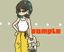 ゆるくてかわいいSNSアイコン描きます ラフ画修正無制限！イメージに寄り添って描きます！ イメージ3