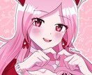 アイコンやご希望に沿ったイラストを描きます とびっきりカワイイキラキラの女の子描きます！ イメージ2