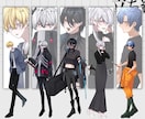 TRPGや配信で利用できる立ち絵を制作します 安価でご案内しております！ご依頼初心者の方でもぜひ！ イメージ3