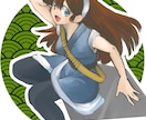 アニメ塗りアイコンイラスト描きます かっこいい&可愛いどちらも対応！画面を華やかに！ イメージ3