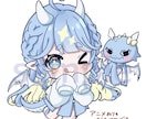 ふんわり可愛いミニキャライラストお描きます 絵本風のアナログ感のある絵柄です。アイコンなどにぜひ♪ イメージ5