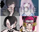 スクエアサイズのイラスト描きます SNSやゲームのアイコンなどにいかがですか？ イメージ1