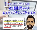 フランス語チェック致します フランス人があなたのフランス語をチェック致します イメージ1