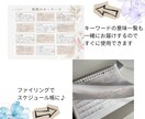 12ヶ月分【あなた専用運勢カレンダー】お作りします 四柱推命を使い運気の流れをカレンダー形式に可視化します。 イメージ3