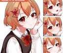 アニメ塗りでかわいいキャラクターイラスト制作します あざと可愛い女の子のイラストを制作いたします✨ イメージ3
