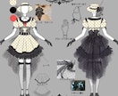 アイドル・ゲーム衣装デザイン制作します 【現役衣装パタンナーが仕様書付きで衣装をデザイン】 イメージ4