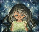 キャンバスにアナログイラストをお描きします プレゼントやインテリアなどにいかがでしょうか？ イメージ4