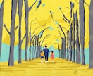 どこか懐かしい雰囲気の人物描きます 挿絵装丁などに記憶の片隅にあるような懐かしい空気感を イメージ8