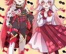 IRIAM・TRPGに役立つイラスト立ち絵描きます 表情差分やポーズ差分が欲しい方にも！ イメージ2