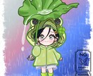 量産ちびキャラ【カエルカッパ】を描きます Vtuber / Vライバーさんに大人気の量産シリーズです！ イメージ6