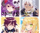 SNSなどのアイコン作成致します イラストアイコンお描きいたします イメージ4
