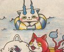 色鉛筆、水彩絵の具でイラスト描きます リクエストにはできる限り応えます！ イメージ1