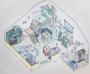 心に残る癒しのイラスト制作します 自然や風景を優しいタッチで丁寧に描きます イメージ1