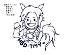 ゆるかわいい線画イラスト描きます ゆるいタッチの線画(単色・複数色)でSNS用アイコンを作成 イメージ6