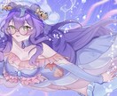魅力的でかわいい×キラキラな女の子を描きます サムネや歌ってみた等にご使用いただけます！ イメージ5