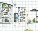建築士が描く！新築住宅の手描きパース等を提供します 新築祝いに最適！世界に一つだけの“建築士の描く暖かさ”を。 イメージ6