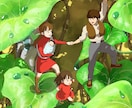 ジョジョの奇妙な冒険の画風で似顔絵制作します あなたのお好きなアニメ、マンガ作品で似顔絵制作 イメージ7