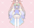 オリジナルキャラクター作成いたします (snsアイコン、実況・歌ってみた用オリジナルキャラ) イメージ1