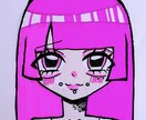 地雷系、量産型女子向けの絵を描いています 地雷系、量産型の女の子イラストを主に描きます イメージ2