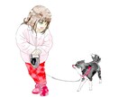 虹の橋を渡った【愛犬】を【イラスト】で甦らせます わんちゃんも【より可愛く♡より格好良く⭐︎】描きます イメージ10
