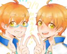 頭身高めのイラスト描きます アイコン・ヘッダー、立ち絵等、一枚絵 イメージ6