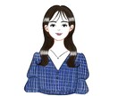シンプルでおしゃれなイラスト描きます アイコンでも似顔絵でもお任せください！ イメージ10