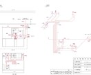 東京（23区）給排水図面の作成をお手伝いします 戸建て・アパートの給排水図面の作成お手伝いします☆ イメージ1