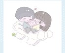 優しいタッチのイラストお描きします プレゼントやアイコン、挿絵にも！ イメージ2