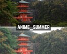 ANIME Lightroomプリセット販売します スマホで撮影した写真、ワンタッチで大変身！ イメージ5