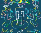 オリジナルイラスト描きます ゆるくて個性的なイラストを描きます イメージ3