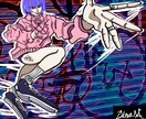 アイコン用イラスト制作を承ります 個性を貫いた周りと被らない絵を製作します イメージ1