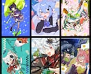 アイコン・立ち絵・一枚絵などイラスト制作します SNS・配信・ゲームなど幅広い用途に対応 イメージ5
