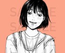 パッと目を惹く♪お洒落な似顔絵アイコンを描きます あなただけの特別な一枚を。SNSアイコン、プレゼントなどに◎ イメージ6