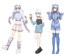 歌ってみたや立ち絵など幅広くイラストをお描きします あなただけの可愛らしいイラストをお届け！ イメージ2