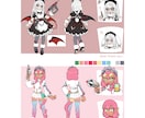 個性的なキャラクターの制作とドット絵の依頼承ります 人間からモンスターまで！全身絵はもちろん背中や表情なども イメージ4