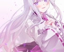 立ち絵やサムネイラスト、歌ってみた描きます 2000円から！女の子のキャラのみ♪ イメージ3