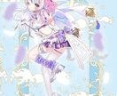 最短当日！IRIAM◎天使or悪魔イラスト描きます 配信にも！天使・悪魔衣装のキャラ立ち絵を即納でお書きします イメージ9