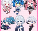 ポップで可愛いミニキャラ描きます 最短納品5日！幅広く使いやすい可愛いミニキャラです イメージ9