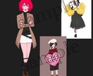 オリジナルイラストをオーダーできます オーダーメイドの立ち絵・アイコン・夢イラスト描きます！ イメージ2
