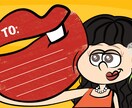 メッセージカード作成します これでもか！っていうくらいカラフル！なのにかわいい♡ イメージ2