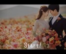 レトロ｜シネマ風のオープニングムービー制作します レトロ映画のような洋風デザインで可愛らしい結婚式の入場動画！ イメージ5