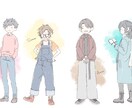 ゆるふわイラスト描きます SNSアイコン、スタンプなどにおすすめ! イメージ1